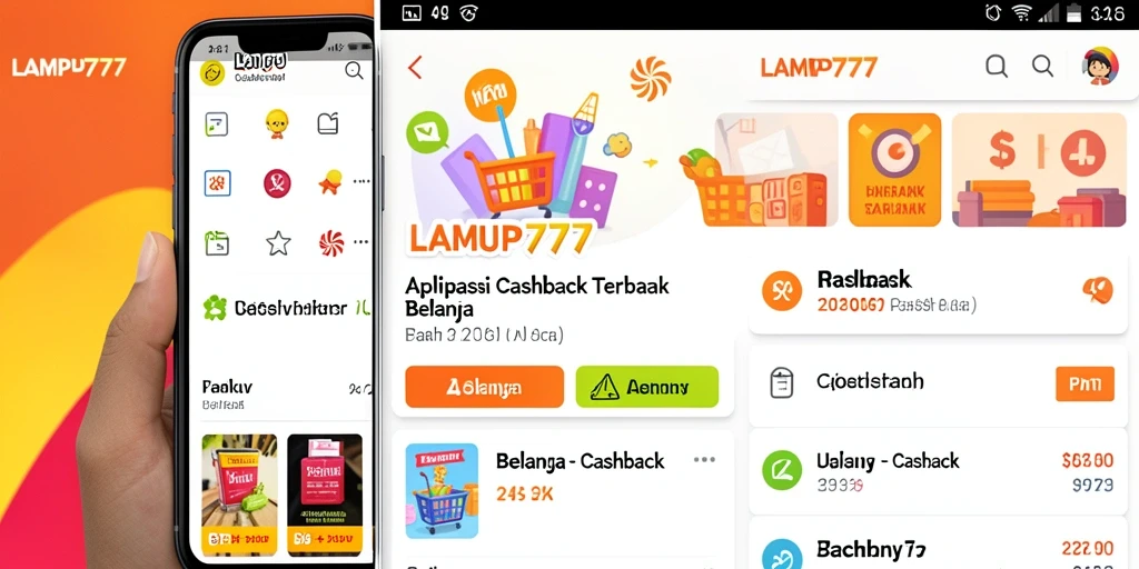 Tampilan antarmuka LAMPU777 dengan fitur cashback yang menarik.