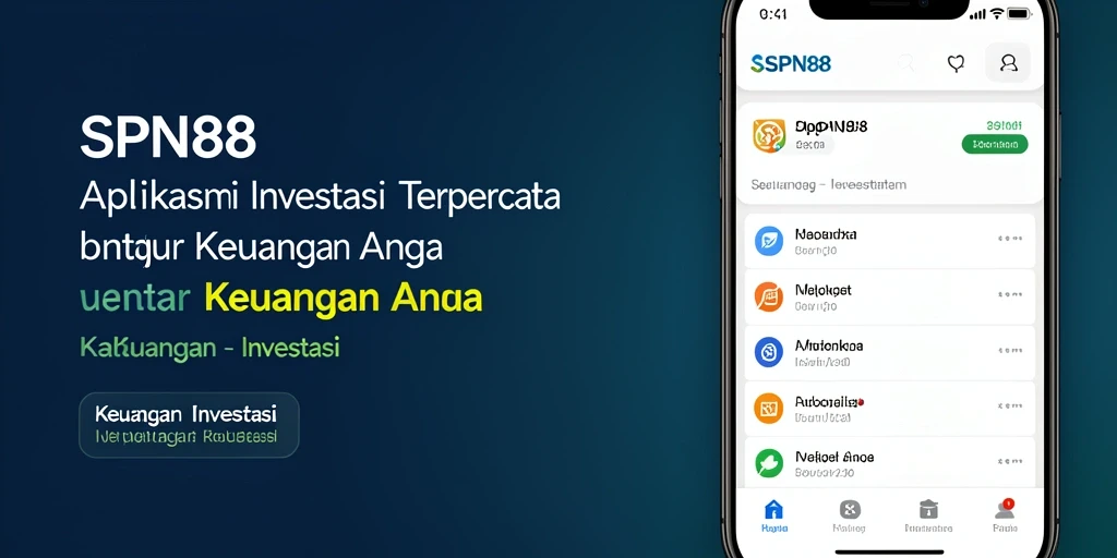 Antarmuka SPN88 yang intuitif untuk pengalaman investasi yang lebih baik.